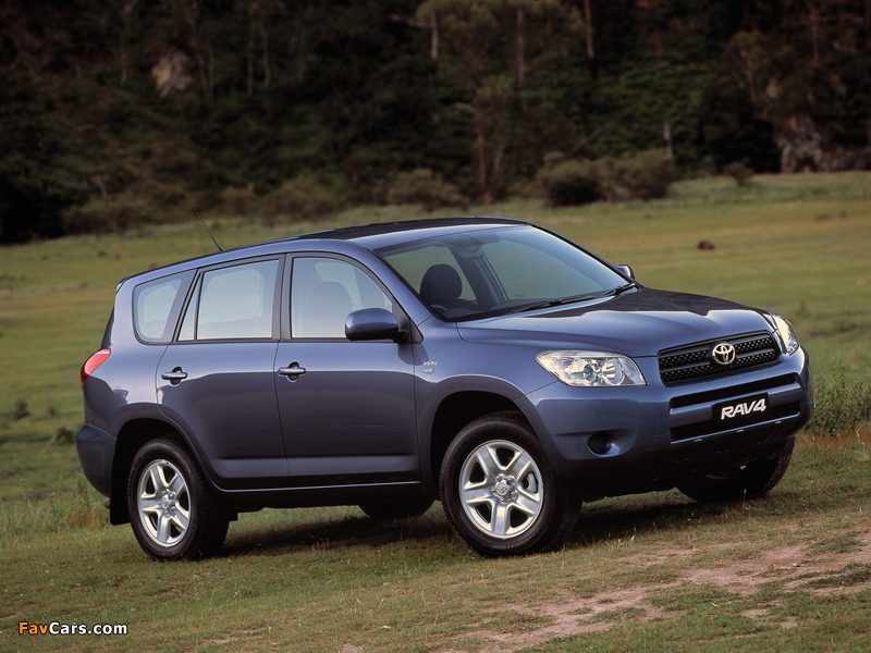 Toyota RAV4 AU-spec 2006–08 wallpapers (800 x 600)