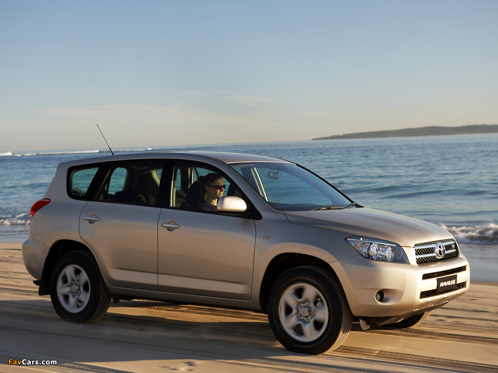 Toyota RAV4 AU-spec 2006–08 wallpapers (1024 x 768)