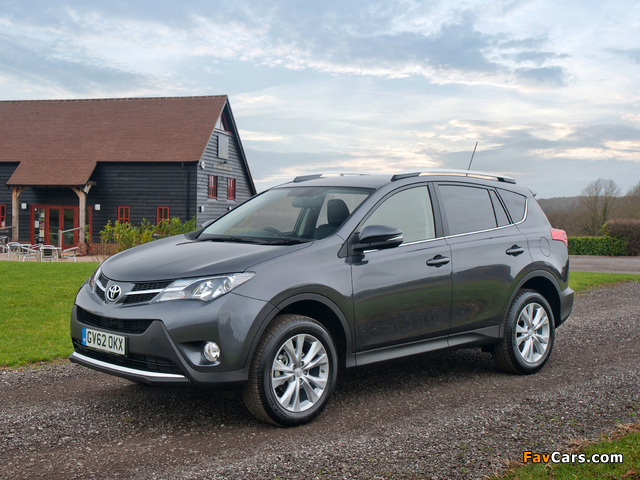 Toyota RAV4 UK-spec 2013 images (640 x 480)