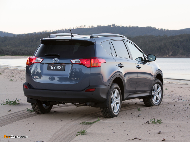 Toyota RAV4 AU-spec 2013 images (800 x 600)