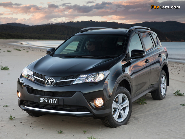 Toyota RAV4 AU-spec 2013 photos (640 x 480)