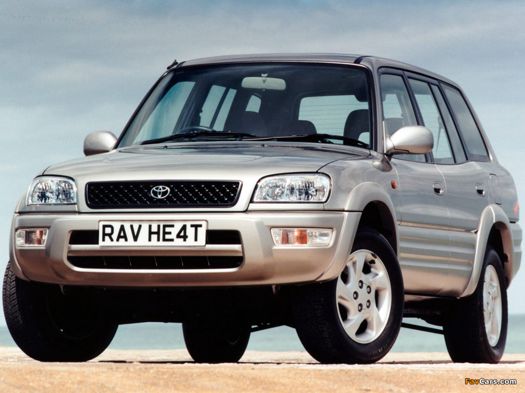Toyota RAV4 5-door UK-spec 1998–2000 wallpapers (1024 x 768)
