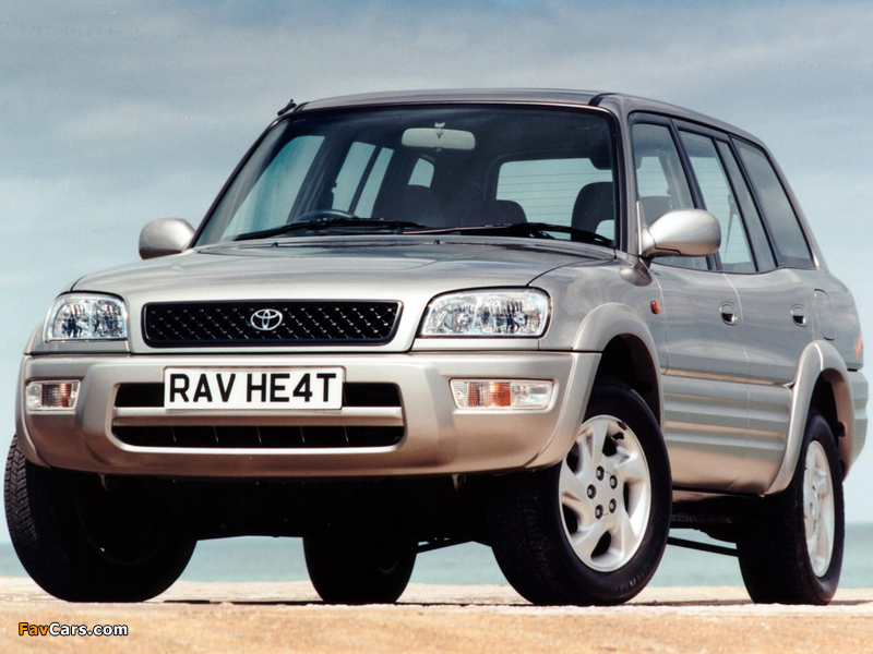 Toyota RAV4 5-door UK-spec 1998–2000 wallpapers (800 x 600)