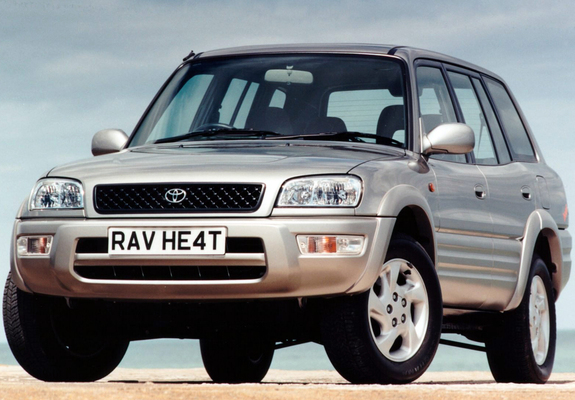 Toyota RAV4 5-door UK-spec 1998–2000 wallpapers