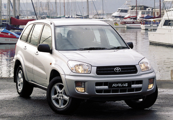 Toyota RAV4 5-door ZA-spec 2000–03 wallpapers