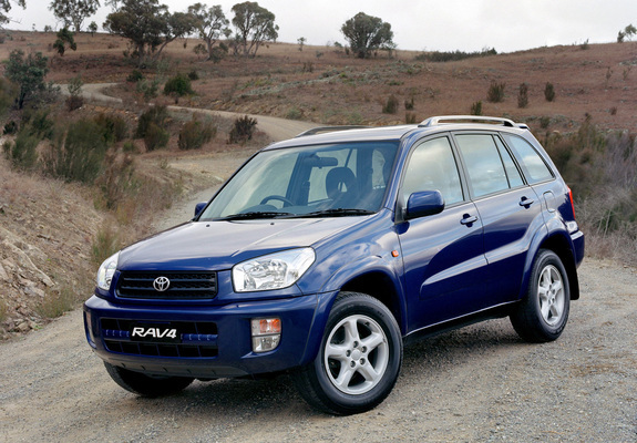 Toyota RAV4 Cruiser 5-door AU-spec 2000–03 wallpapers