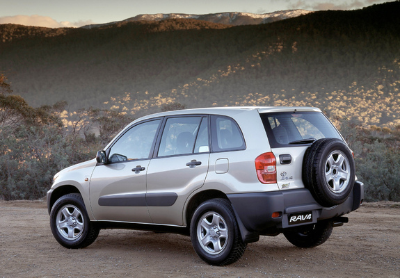 Toyota RAV4 Edge 5-door AU-spec 2000–03 wallpapers