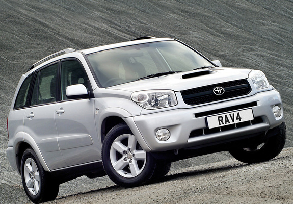 Toyota RAV4 5-door UK-spec 2003–05 wallpapers