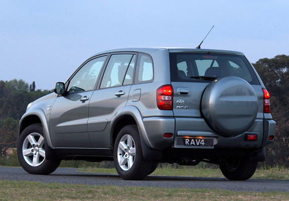 Toyota RAV4 5-door ZA-spec 2003–05 wallpapers