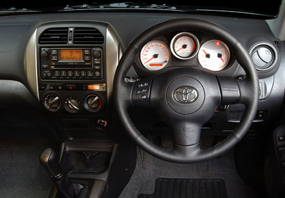 Toyota RAV4 5-door ZA-spec 2003–05 wallpapers