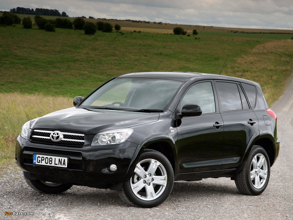 Toyota RAV4 SR180 UK-spec 2008 wallpapers (1024 x 768)