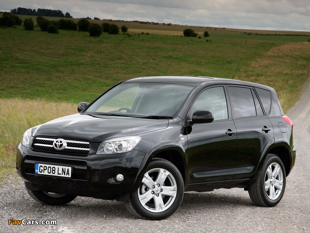 Toyota RAV4 SR180 UK-spec 2008 wallpapers (640 x 480)