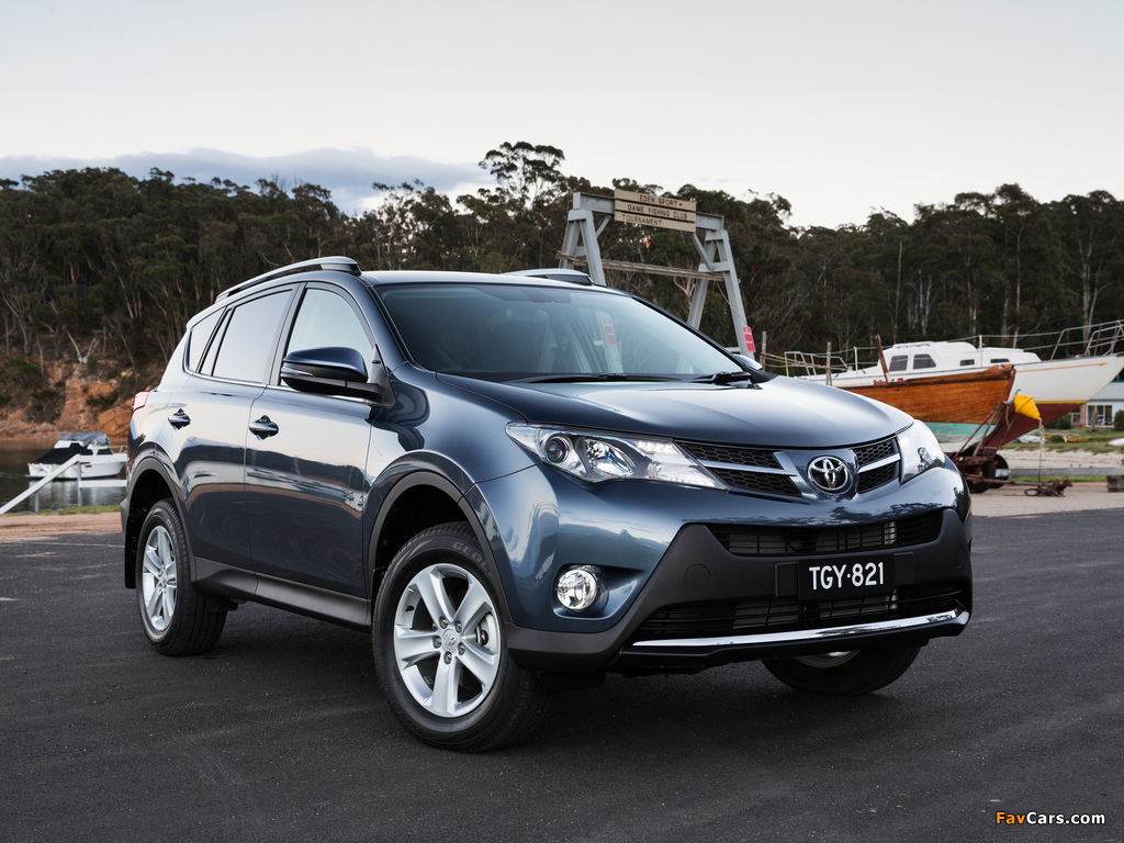 Toyota RAV4 AU-spec 2013 wallpapers (1024 x 768)