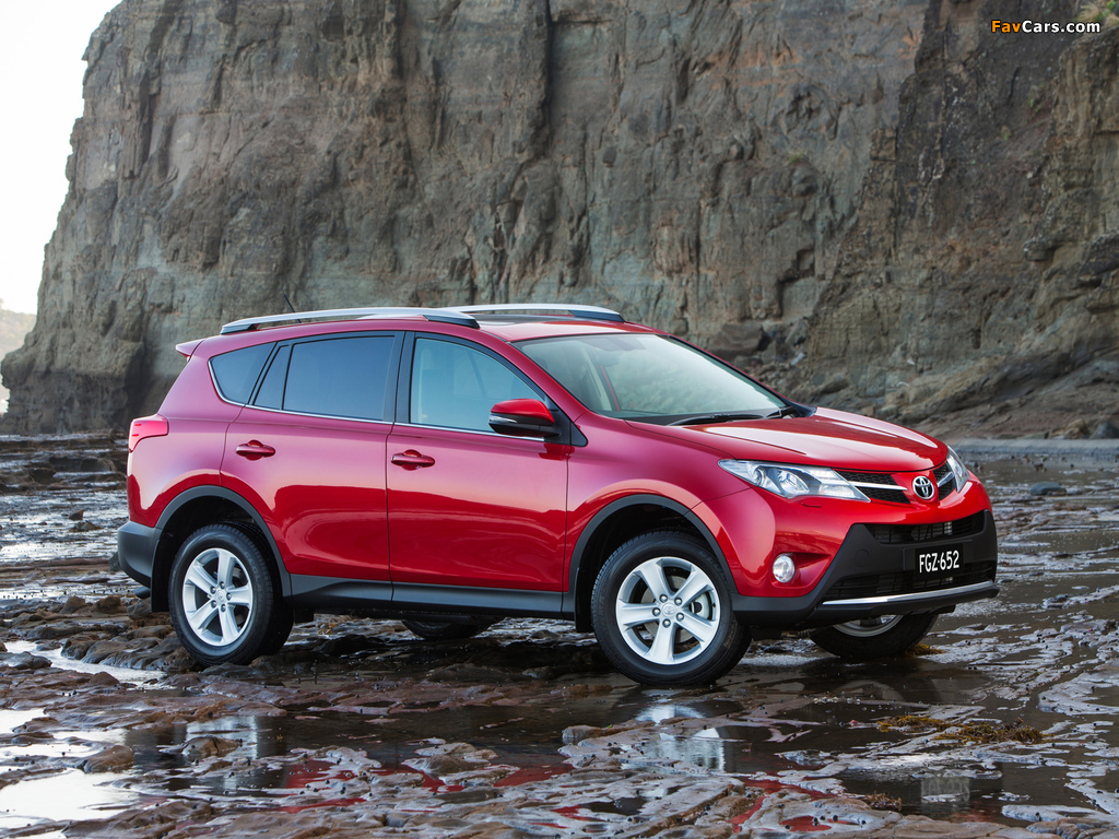 Toyota RAV4 AU-spec 2013 wallpapers (1024 x 768)