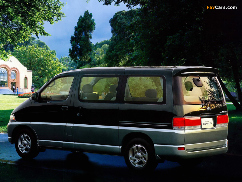 Toyota Hiace Regius 1997–99 wallpapers (800 x 600)