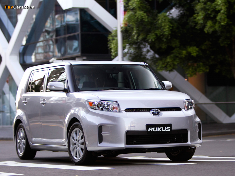 Toyota Rukus 2010 wallpapers (800 x 600)