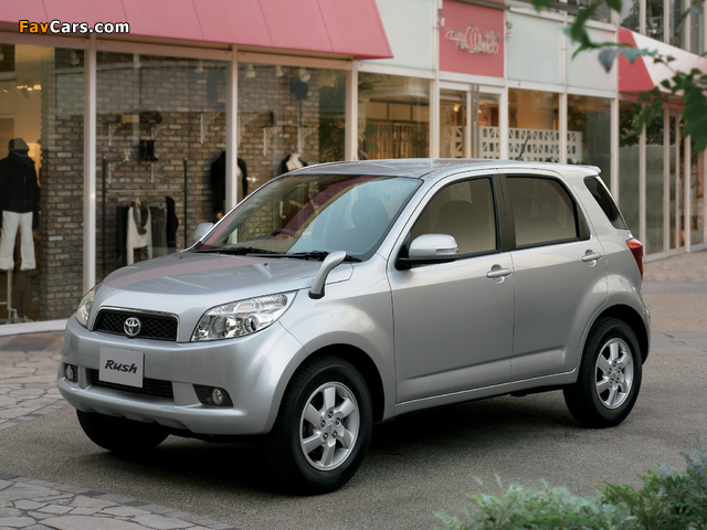 Toyota Rush 2006–08 images (640 x 480)