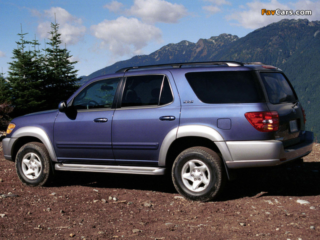 Images of Toyota Sequoia SR5 2000–05 (640 x 480)