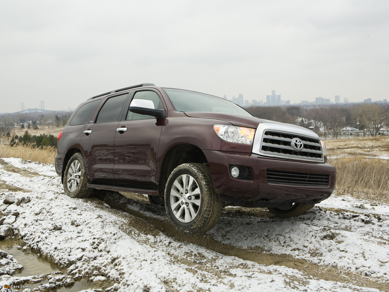 Images of Toyota Sequoia Limited 2007–17 (1600 x 1200)