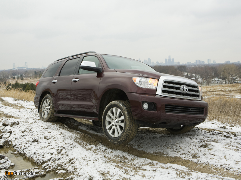 Images of Toyota Sequoia Limited 2007–17 (800 x 600)