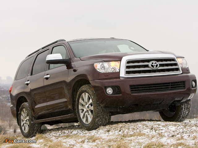 Images of Toyota Sequoia Limited 2007–17 (640 x 480)