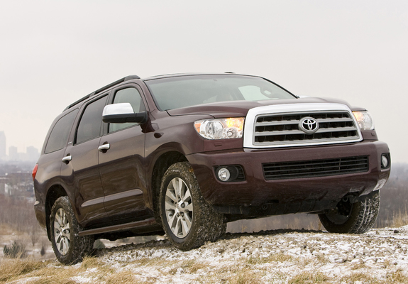 Images of Toyota Sequoia Limited 2007–17