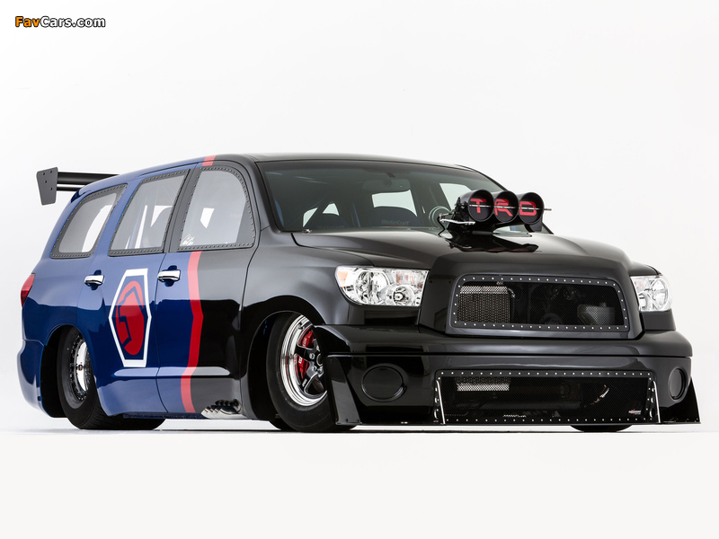 Images of Toyota Sequoia Family Dragster by Antron Brown Team 2012 (800 x 600)