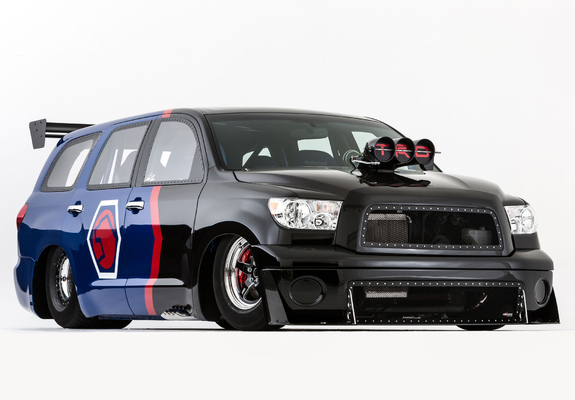 Images of Toyota Sequoia Family Dragster by Antron Brown Team 2012