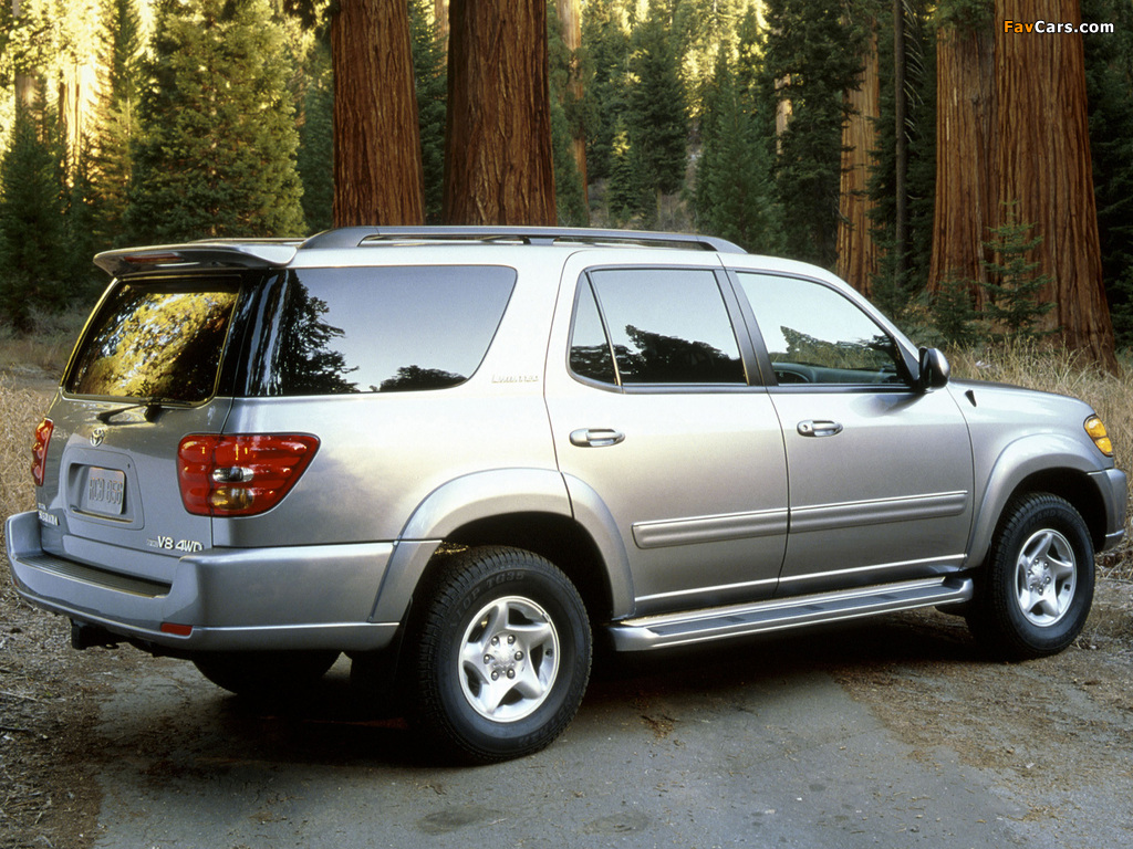 Photos of Toyota Sequoia Limited 2000–05 (1024 x 768)