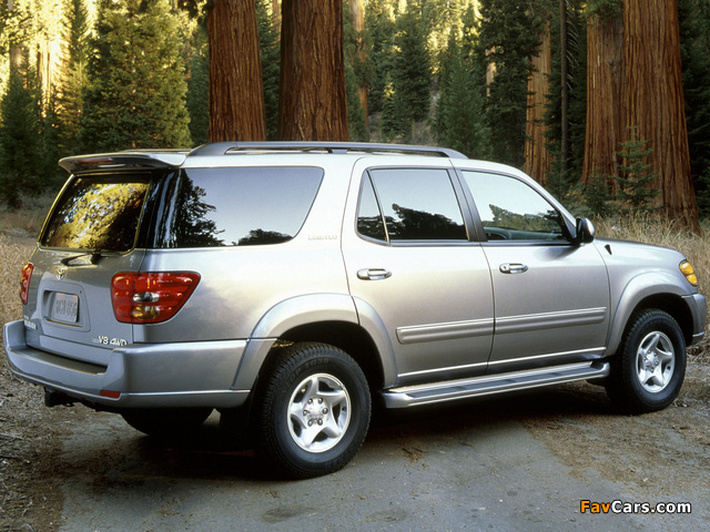Photos of Toyota Sequoia Limited 2000–05 (640 x 480)