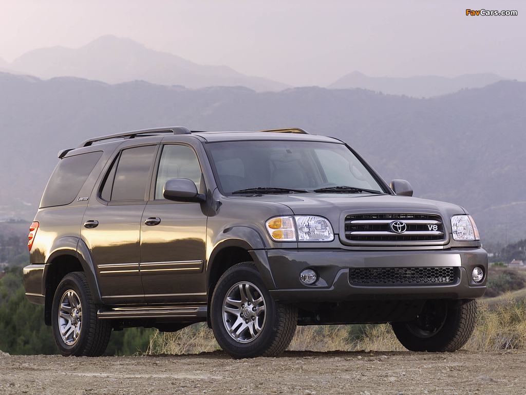 Pictures of Toyota Sequoia Limited 2000–05 (1024 x 768)