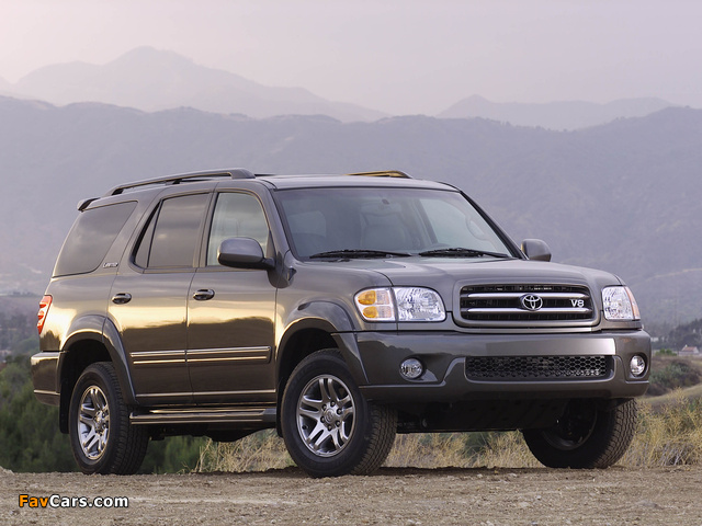 Pictures of Toyota Sequoia Limited 2000–05 (640 x 480)