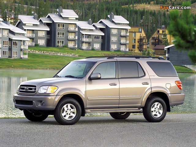 Pictures of Toyota Sequoia Limited 2000–05 (640 x 480)