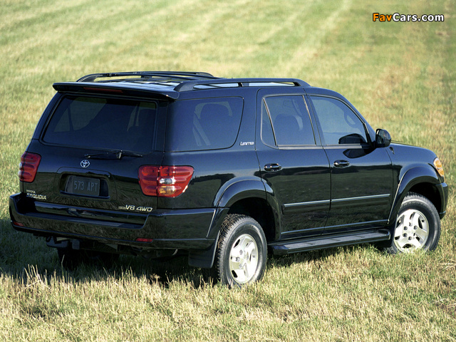 Toyota Sequoia Limited 2000–05 pictures (640 x 480)