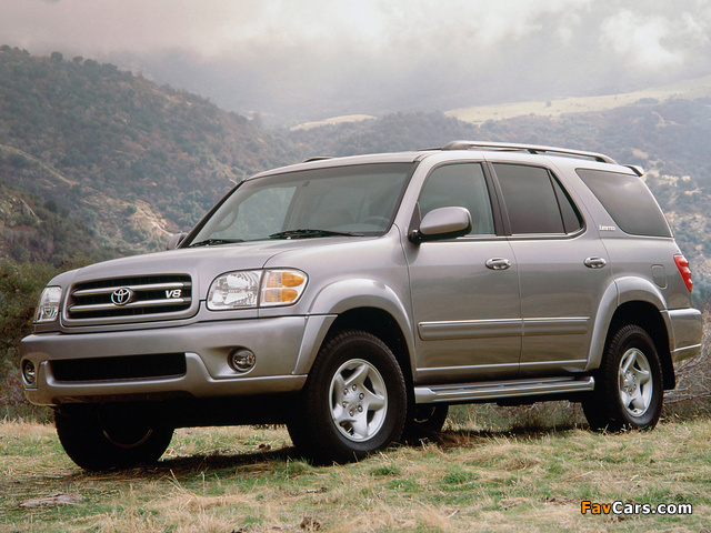 Toyota Sequoia Limited 2000–05 wallpapers (640 x 480)
