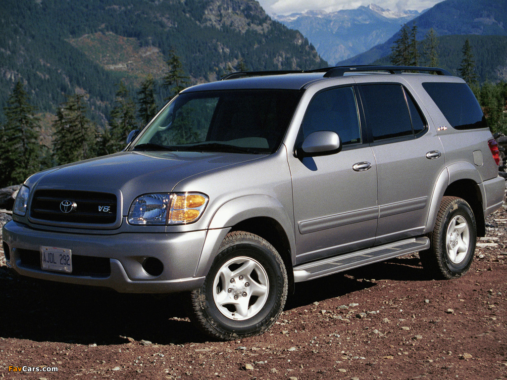 Toyota Sequoia Limited 2000–05 wallpapers (1024 x 768)