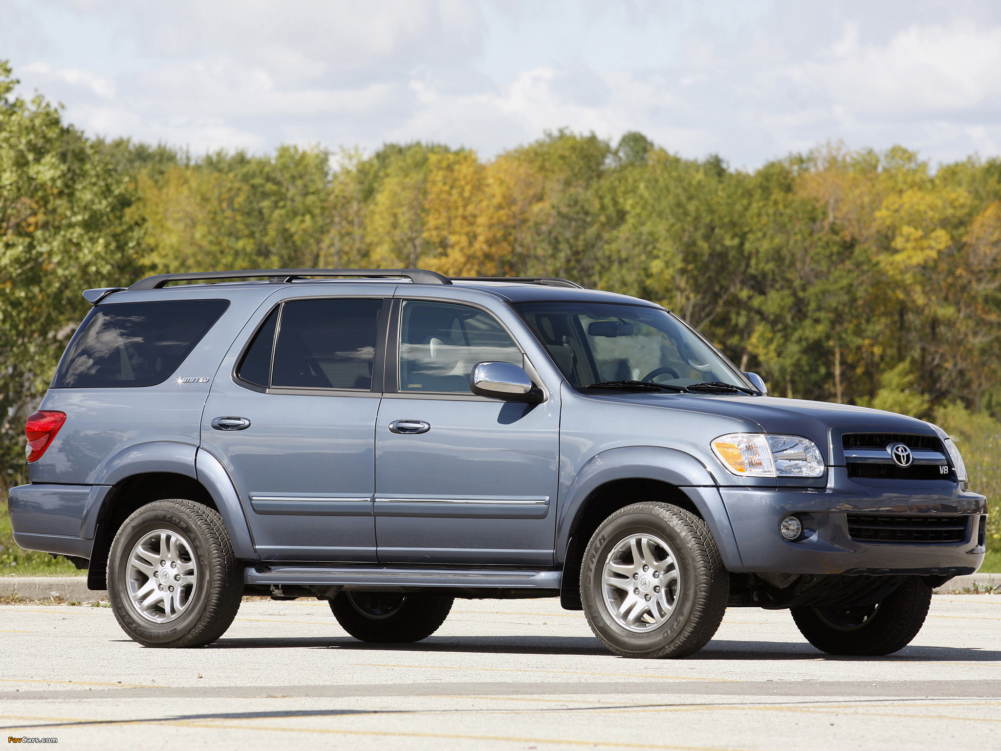 Toyota Sequoia Limited 2005–07 images (2048 x 1536)