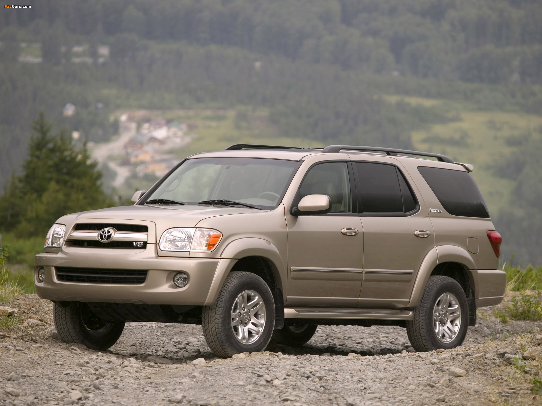 Toyota Sequoia Limited 2005–07 photos (2048 x 1536)