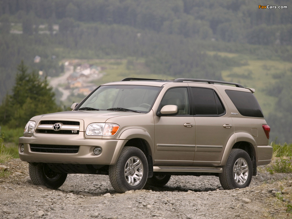 Toyota Sequoia Limited 2005–07 photos (1024 x 768)