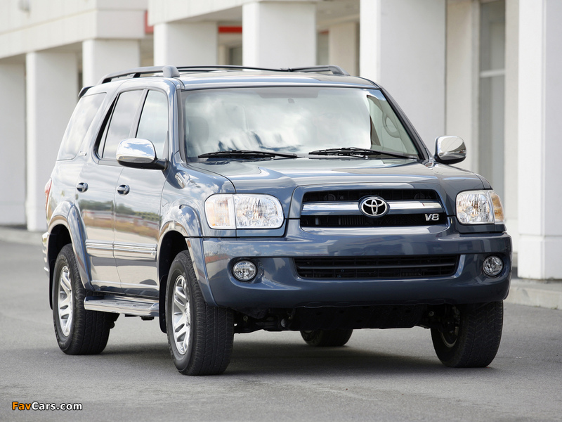 Toyota Sequoia Limited 2005–07 wallpapers (800 x 600)