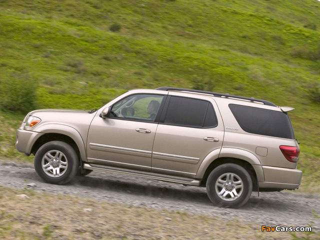 Toyota Sequoia Limited 2005–07 wallpapers (640 x 480)