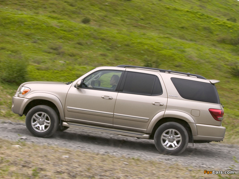 Toyota Sequoia Limited 2005–07 wallpapers (800 x 600)