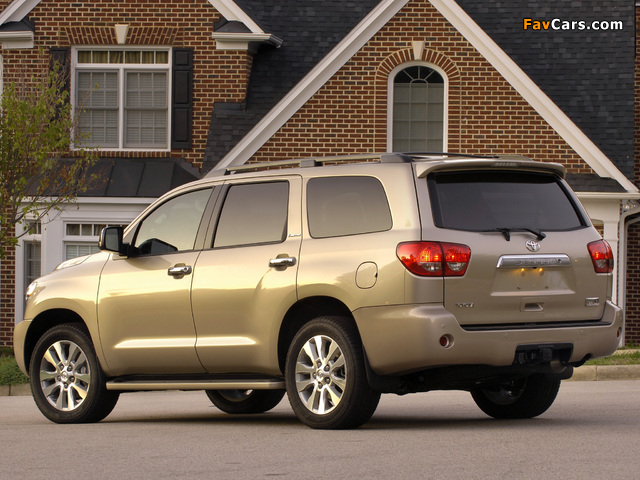 Toyota Sequoia Limited 2007 pictures (640 x 480)