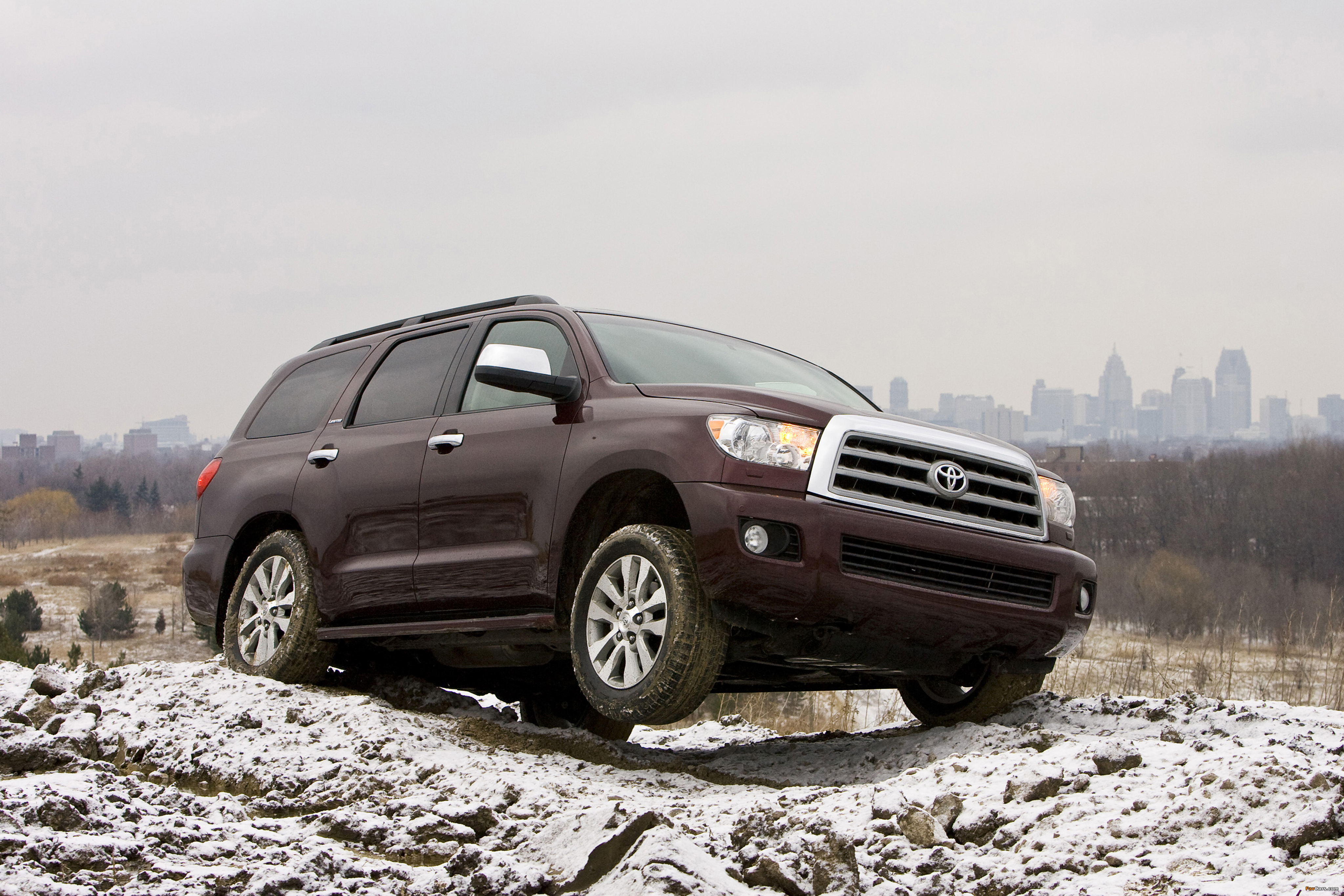 Toyota Sequoia Limited 2007–17 wallpapers (4096 x 2731)