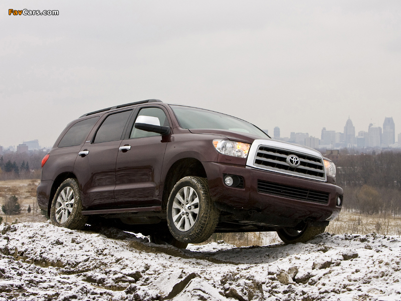 Toyota Sequoia Limited 2007–17 wallpapers (800 x 600)