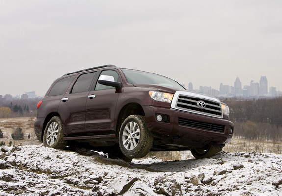 Toyota Sequoia Limited 2007–17 wallpapers