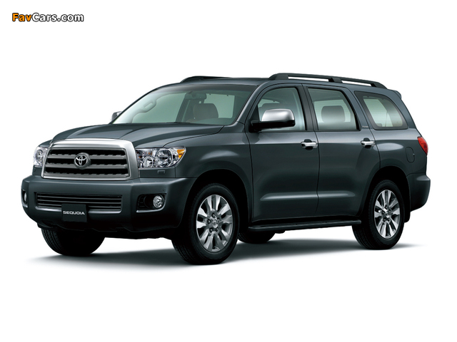 Toyota Sequoia Limited UAE-spec 2007 wallpapers (640 x 480)