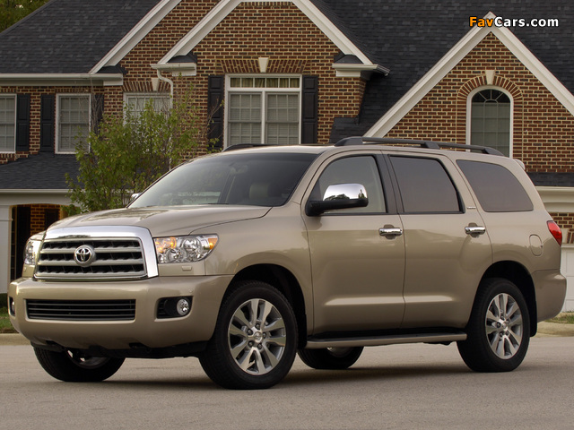 Toyota Sequoia Limited 2007 wallpapers (640 x 480)