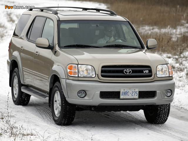 Toyota Sequoia SR5 2000–05 wallpapers (640 x 480)