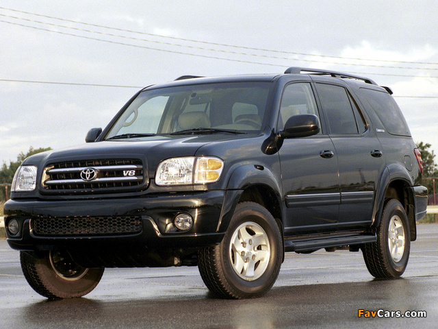 Toyota Sequoia Limited 2000–05 wallpapers (640 x 480)